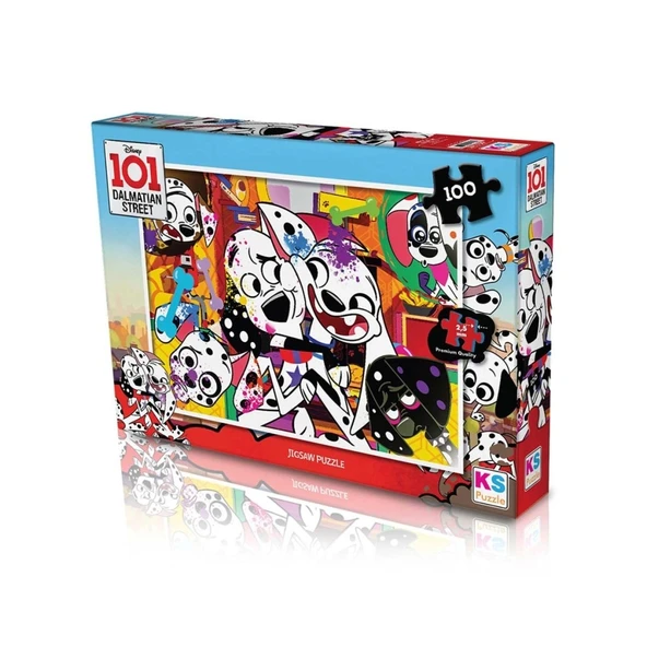 Nessiworld KS Dalmatian 100 Parça Puzzle - Resim 2