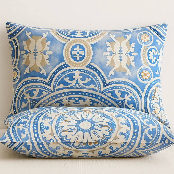 Elegance Home %100 Pamuk 2'li Yastık Kılıfı ürün görseli 1