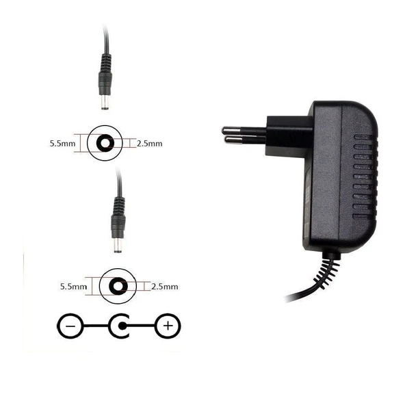 15V 670mA-900mA (0.67A-0.9A) Adaptör RETRO ürün görseli 1