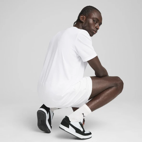 Puma 68254202 Ess Small Logo Poly Erkek Tişört - Resim 4