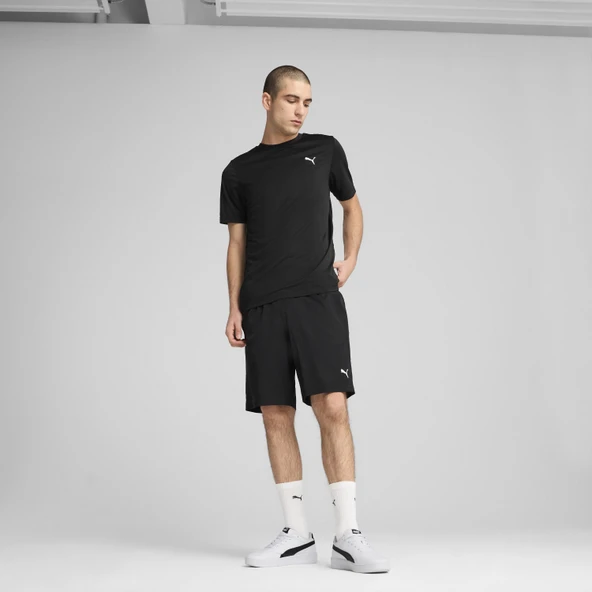 Puma 68254201 Ess Small Logo Poly Erkek Tişört - Resim 5