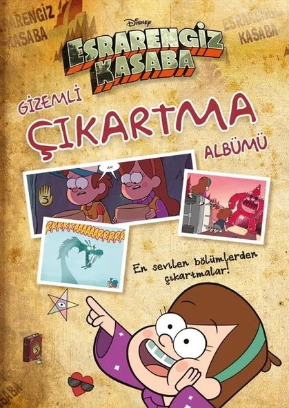 NessiWorld Disney Esrarengiz Kasaba Gizemli Çıkartma Albümü ürün görseli 1