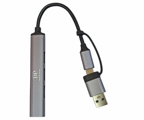 Usb To Type-C Usb Çoklayıcı ürün görseli 1