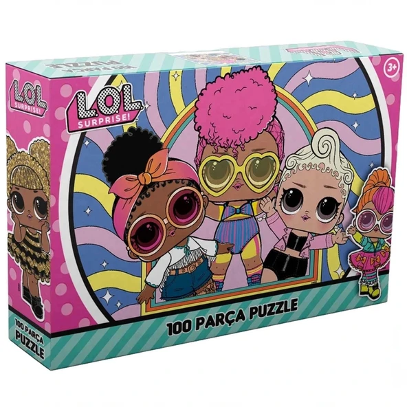 NessiWorld LOL Surprise 100 Parça Puzzle - Resim 3