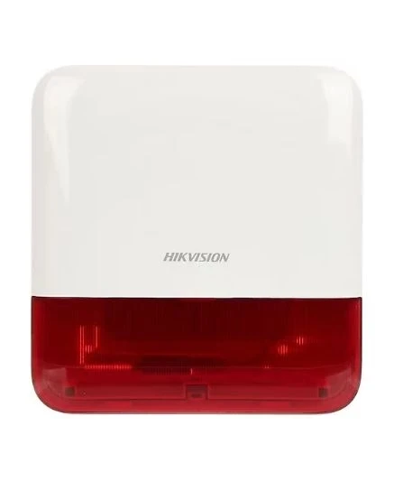 HIKVISION DS-PS1-E-WE HARİCİ TİP KABLOSUZ ALARM SİRENİ (KIRMIZI) ürün görseli 1