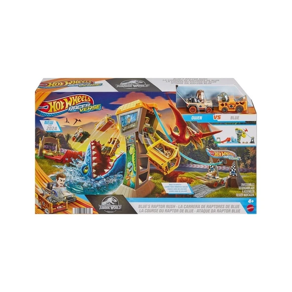 Nessiworld HTP12 Hot Wheels Racerverse Jurassic Pist Seti ürün görseli 1