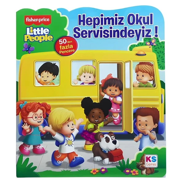 Nessiworld Hepimiz Okul Servisindeyiz Flap Book ürün görseli 1