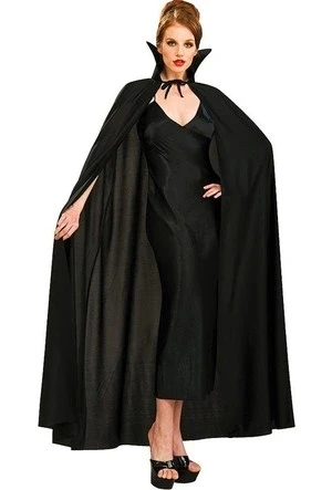 Nessiworld Siyah Renk Yakalı Halloween Pelerini 120 cm ürün görseli 1