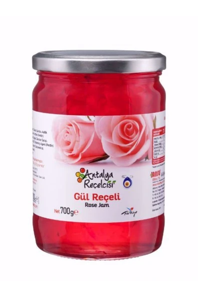 Antalya Reçelcisi Gül Reçeli 700g Klasik Seri ürün görseli 1