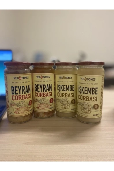 Veg&Bones Beyran Ve Işkembe Çorbası 480ml 4adet. ürün görseli 1