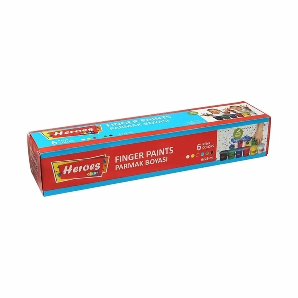 Nessiworld ERN-710 Heroes Color 6lı Parmak Boya - Eren Oyuncak ürün görseli 1