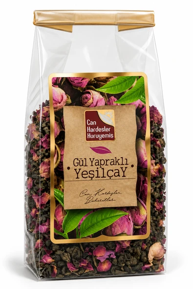 Gül Yapraklı Yeşil Çay (100 g) ürün görseli 1