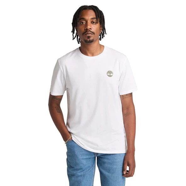 Timberland KENNEBEC RIVER Back Camo Tree Logo Short Erkek Tişört TB0A2FKZ1001 ürün görseli 1