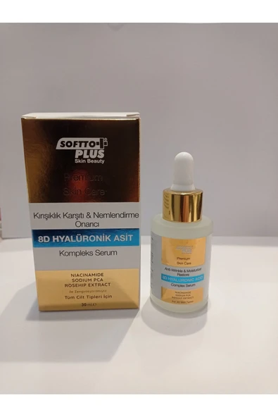 Kırışıklık Karşıtı & Nemlendirici & Onarıcı 8d Hyalüronik Asit Kompleks Serum ürün görseli 1