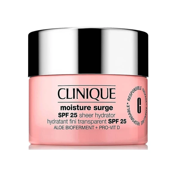 Clinique Moisture Surge SPF25 Nemlendirici Yüz Kremi 30ml ürün görseli 1
