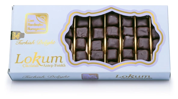 Çikolatalı Antep Fıstıklı Lokum (420 g) ürün görseli 1