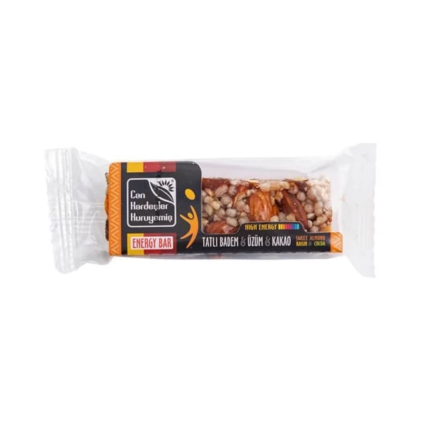 Enerji Bar (Tatlı Badem & Üzüm & Kakao) 30 g ürün görseli 1