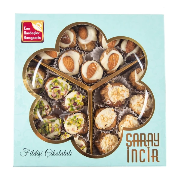 Fildişi Çikolatalı Saray İnciri (450 g) ürün görseli 1