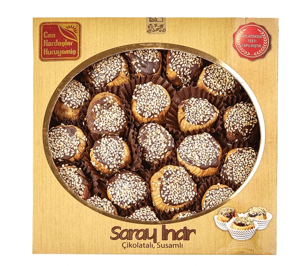 Çikolatalı, Susamlı Saray İnciri (470 g) ürün görseli 1