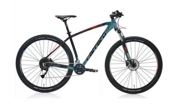 Carraro Bıg 2711 480H 11 Vites Mat Yeşil Siyah Kırmızı Dağ Bisikleti ürün görseli 1