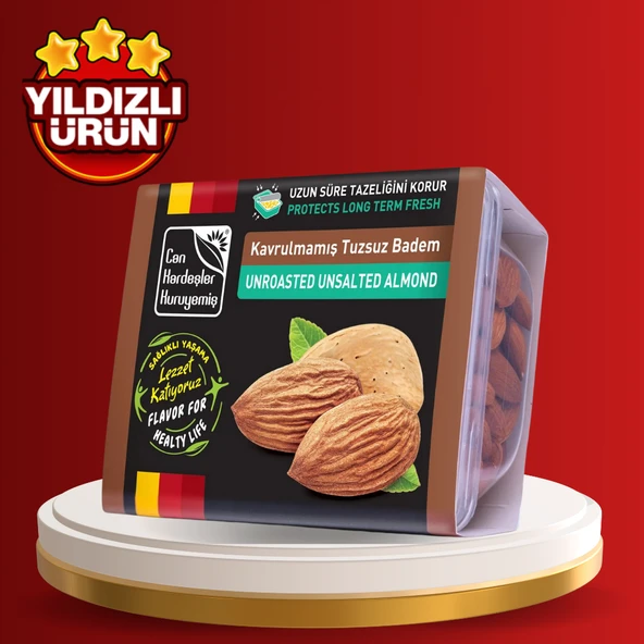 Kavrulmamış Tuzsuz Badem (275 g) ürün görseli 1
