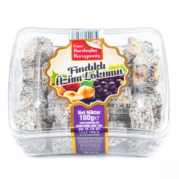 Fındıklı Üzüm Lokumu (100 g) ürün görseli 1