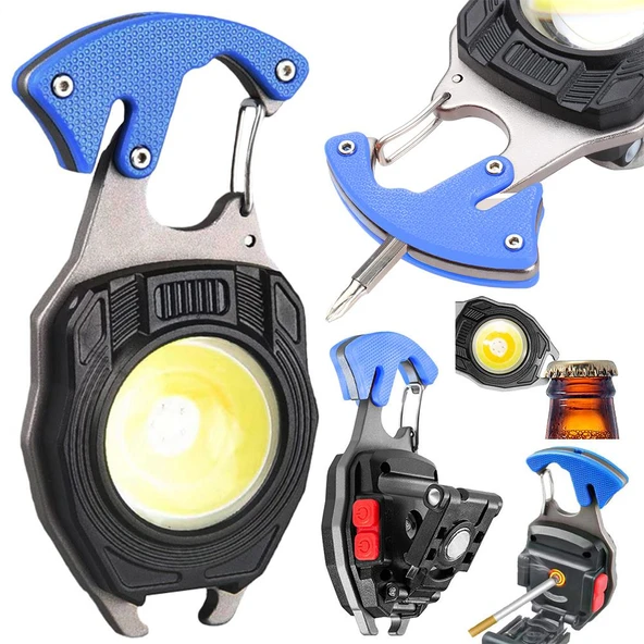WRT ŞARJLI LED LAMBASI KAMP ÇAKMAK MİNİ FENER - Resim 2