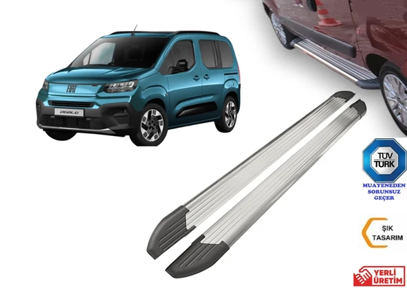 FİAT DOBLO YAN BASAMAK KORUMA KISA ŞASE 2024 2025 2026 2027 ürün görseli 1