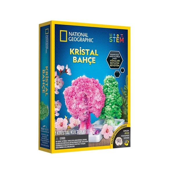 Nessiworld NAT00002 National Geographic Kristal Bahçe Kiti - TRCRYSGRDN +8 yaş ürün görseli 1