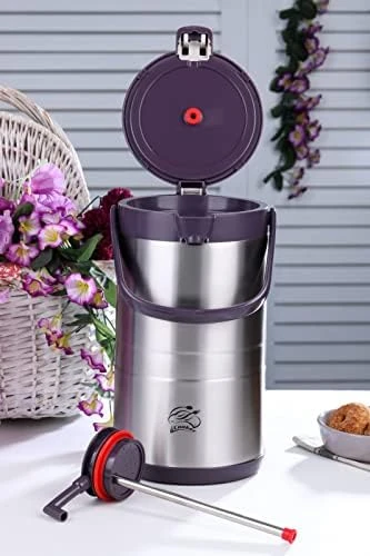 COOKER 3,5LT Çelik Termos Pompalı %100 Yerli Üretim - Resim 2