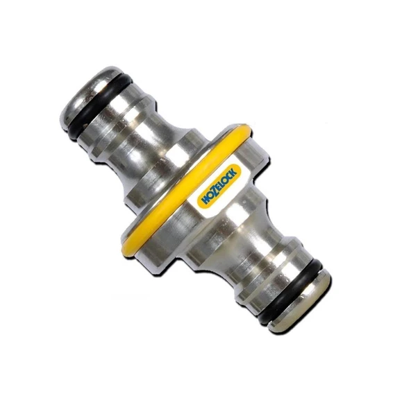 Hozelock 2044H Metal Çift Yönlü Hortum Bağlantısı Birleştirme Adaptörü 1/2" ürün görseli 1