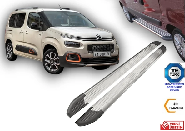 Berlingo Yan Basamak KISA ŞASE  2019 2020 2021 2022 2023 2024 2025 ürün görseli 1