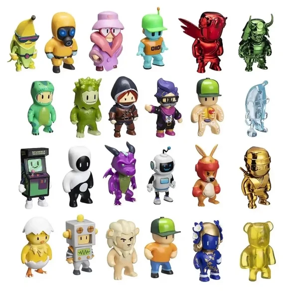Nessiworld Stumble Guys 3'lü Aksiyon Figür Set - Resim 2