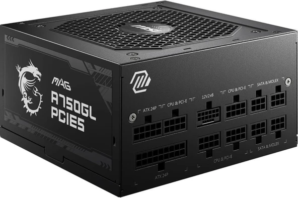 MSI MAG A750GL Gen5 750 W Power Supply - outlet ürün görseli 1