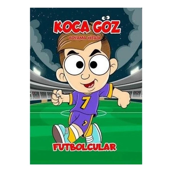 Nessiworld Koca Göz Futbolcular Boyama Kitabı ürün görseli 1
