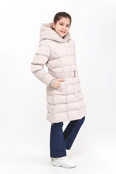 Kız Çocuk Mont 51270 - Resim 11
