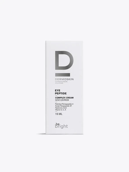 Dermoskin Be Bright Göz Çevresi Peptit Kompleks Krem 15 ml ürün görseli 1