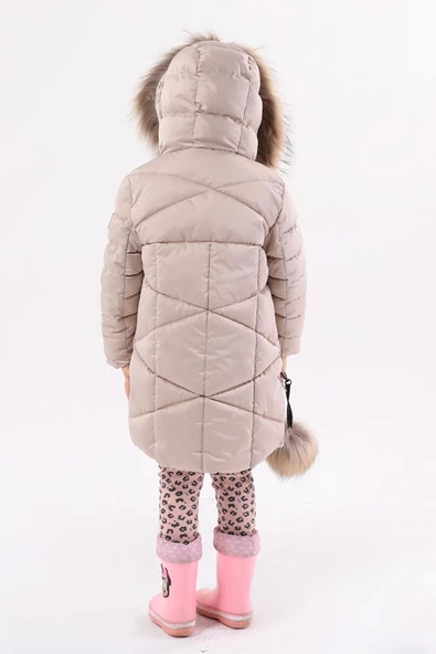 Kız Çocuk Mont 51278 - Resim 5