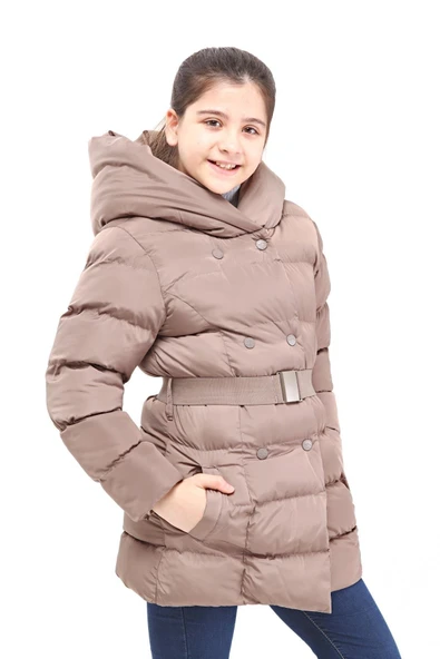Kız Çocuk Mont 51266 - Resim 6