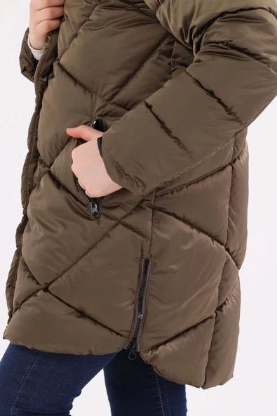 Kız Çocuk Mont 51273 - Resim 4