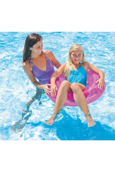 Intex Şeffaf Baskılı Jumbo Simit 76 cm IS59260 - Resim 3