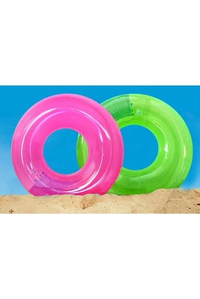 Intex Şeffaf Baskılı Jumbo Simit 76 cm IS59260 - Resim 5