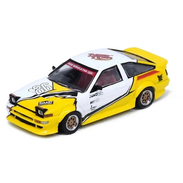 Nessiworld Inno 1/64 Toyota Sprinter Trueno AE86 Brunei Diecast Kustom Show 2024 ürün görseli 1