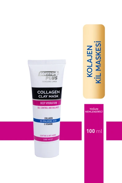 KOLAJEN YAĞ KONTROL VE DENGELEYİCİ KİL MASKESİ 100 ML ürün görseli 1