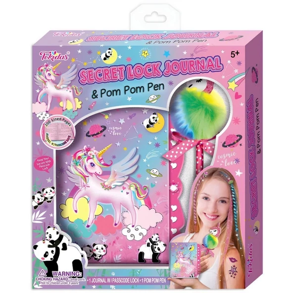 Nessiworld Tokidas Gizli Günlük ve PonPon Kalem ürün görseli 1