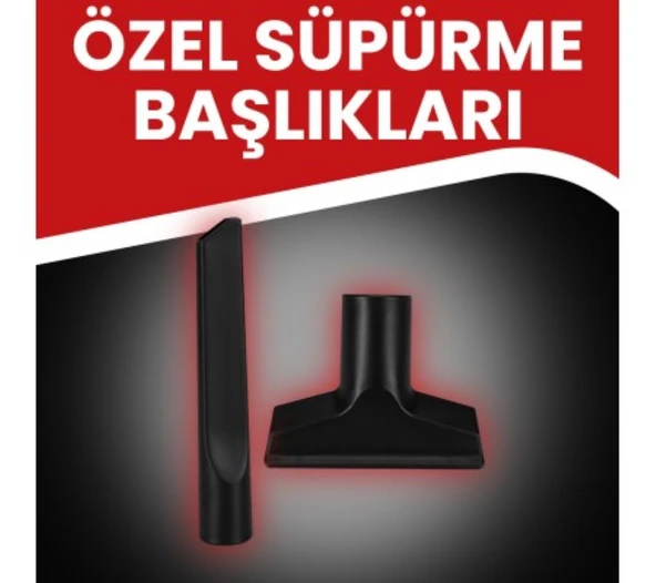 Goldmaster Proextra PE-3250K Süpürge Kırmızı - Resim 5