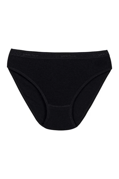 6 Adet Yıldız Bayan Ribana Bikini Külot Siyah 3710 ürün görseli 1