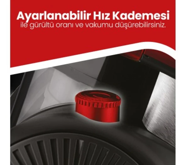 Goldmaster Proextra PE-3250K Süpürge Kırmızı - Resim 9