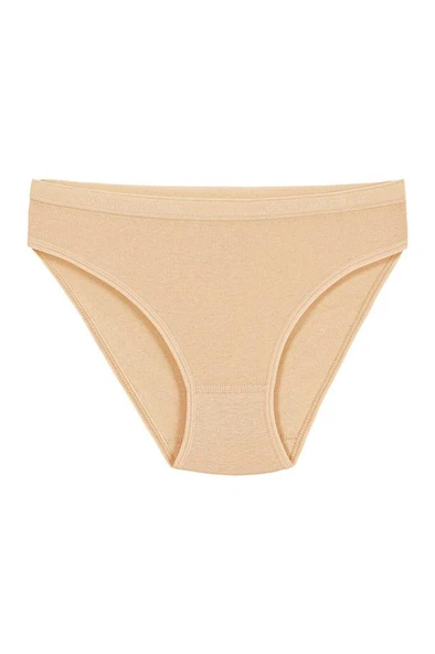 6 Adet Yıldız Bayan Ribana Bikini Külot Ten 3720 ürün görseli 1