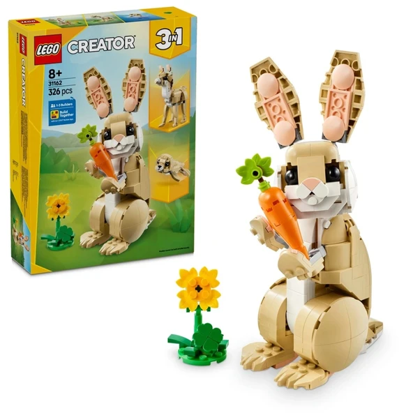 Nessiworld  Creator 3’ü 1 Arada Sevimli Tavşan Oyun Seti 31162 ürün görseli 1